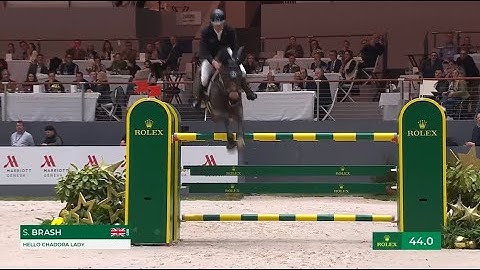 Scott Brash & Hello Chadora Lady Win The Top Ten Rolex IJRC Final | CHI Geneva 2025