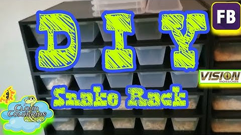 Snake Rack- DIY in PVC:  Perfect for Colubrids, Ballpythons and Small Reptiles.