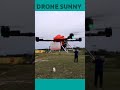 16 litres generator spraying drone under testing #sunny #dronesunny #drone