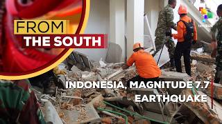 Indonesia, magnitude 7.7 earthquake triggers tsunami warning