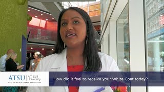 ATSU-SOMA Doctor of Osteopathic Medicine White Coat Ceremony | Raashmi Krishnasamy