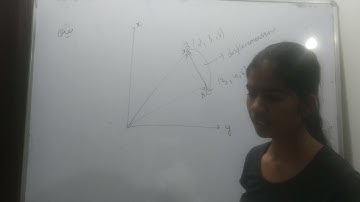 if a particle moves from point p(2,3,5) to point Q(3,4,5)