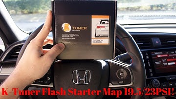 How To Flash Your ECU With KTuner  **10th Gen Honda Civic**