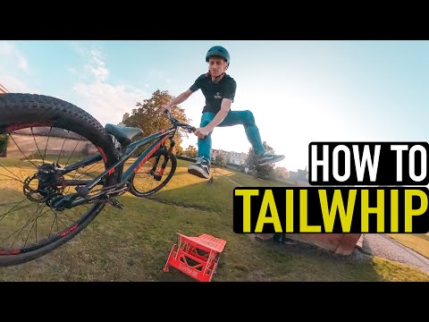 Cara tailwhip a Bike Keterampilan MTB // Gunung