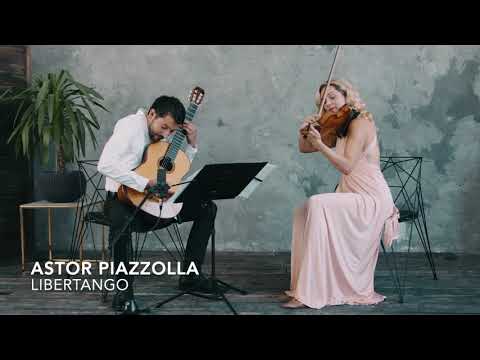 Astor Piazzolla - Libertango played by Agnė Doveikaitė (violin) and Saulius S. Lipčius (guitar)