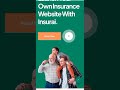 How To Design An Insurance Website #webdesigntips #webdesignservices #webdesign #theme