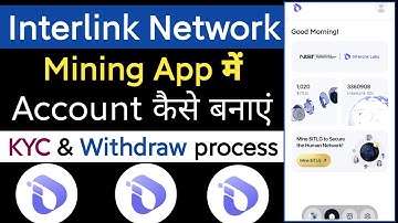 Interlink Network Account kaise banaye || How to create account in Interlink Network crypto Mining 