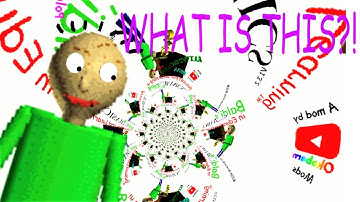 EVERYTHING IS AN ILLUSION!! | Baldi