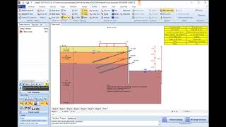 Anchored Secant Pile Wall Design and Optimization