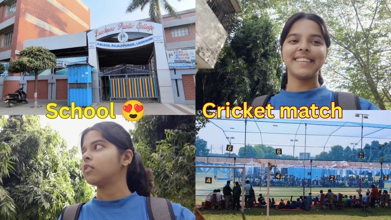 Purane Match College Mein Hua Cricket Match Aur Gye Apne Purane School 😍 || Kratika ...