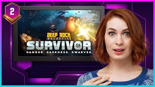 Felicia Day plays Deep Rock Galactic: Survivor! Part 2!