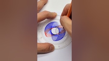 Spirograph design Satisfying Video #spirograph #artwork