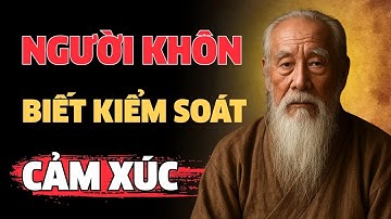 CỔ NHÂN DẠY   NGƯỜI KHÔN BIẾT KIỂM SOÁT CẢM XÚC   TRIẾT LÝ CỔ NHÂN
