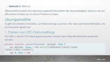 Der schnellste Weg, Datumsstrings in ActionScript 3 zu parsen