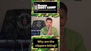 Why are my clippers biting? | Biting clippers #razorbumps #masterbarber