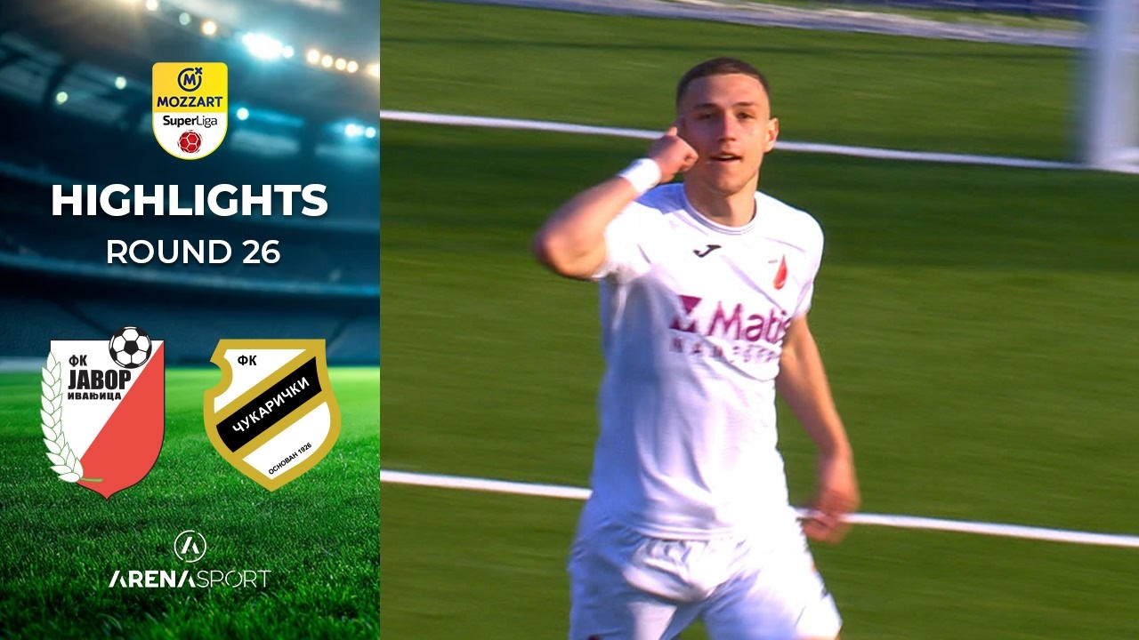 Javor - Čukarički 1:0 | MOZZART BET SUPERLIGA SRBIJE (26. kolo) | 07. mart 2026.