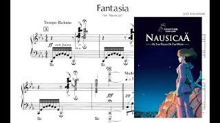 Joe Hisaishi: Fantasia from Nausicaä of the Valley of the Wind (piano) Resimi