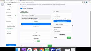 How To Set Up A Default Reply For Your Facebook Messenger bot   YouTube2