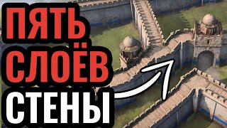 ОБОРОНА БЕЗУМЦА: Бесконечные стены и фантастическая борьба за центр в Age of Empires 4