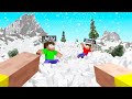 Minecraft But SNOW CHASES You! (Survive!)