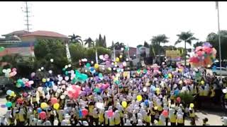 Penerbangan -  1000 balon 1000 harapan 😊   #backsong fatin yg terdala m