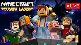 The Order Of The Stone: Minecraft Story Mode Live Stream