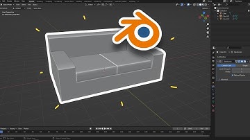 Sofa Modeling in Blender Tutorials