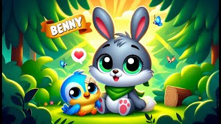 Información Benny the Brave Bunny - A Tale of Kindness and Courage | English Kid's Story Noticias