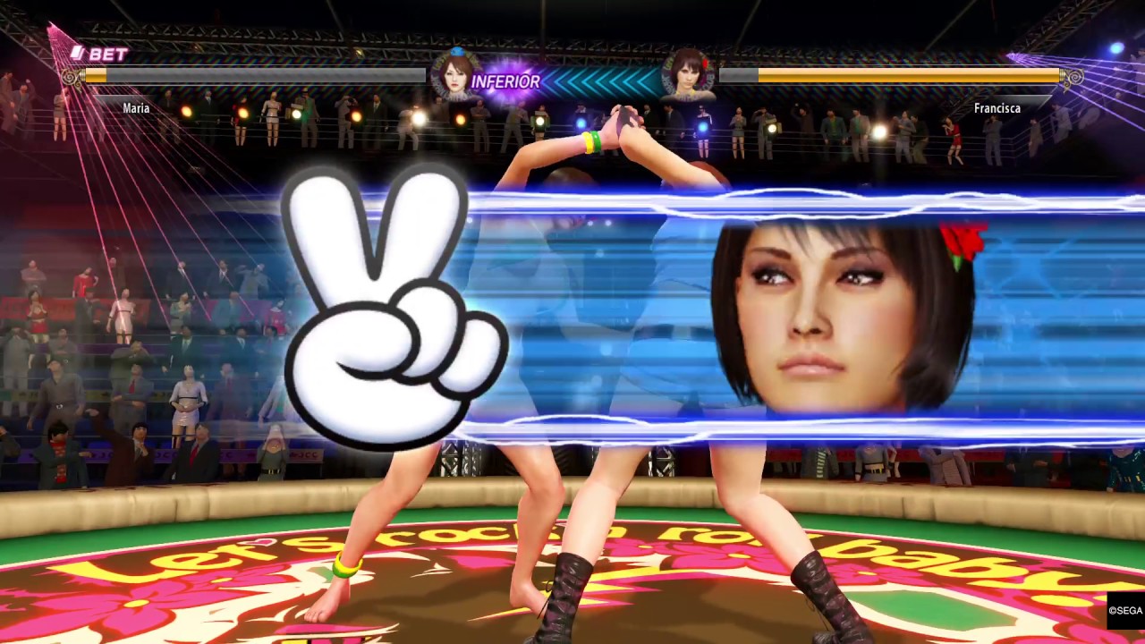 YAKUZA 0 Catfight top prize YouTube
