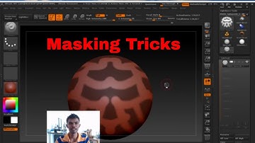 Masking tricks in zbrush