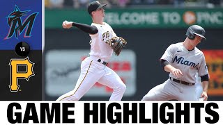 Marlins vs. Pirates Game Highlights (7\/24\/22) | MLB Highlights