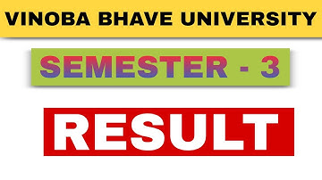 Vbu Fyugp Semester 3 | Result Published I रिजल्ट घोषित | Vbu Result Sem 3 | 2022-26 & 2021-24 🔥