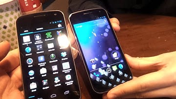 Galaxy Nexus - NFC beam demo