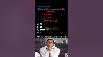 Python logical question 💯🙌// python quiz with meme #shorts #programming #pythonquiz #quiz #memes