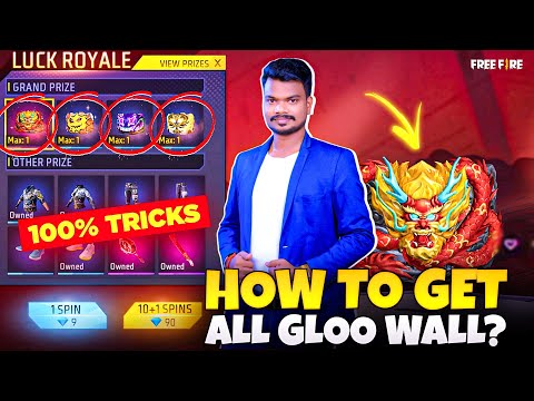 🔥Try this trick💯😂New Gloowall alaparaiagal Free Fire India 