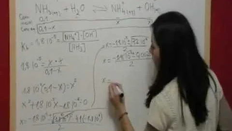 Como calcular pKb a partir de pH?