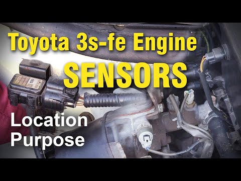 Toyota 3s fe Engine Sensors. Location and Purpose.