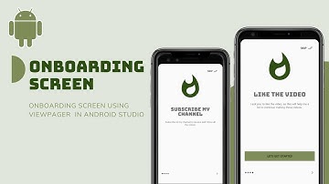 Onboarding Screen using ViewPager  in Android Studio
