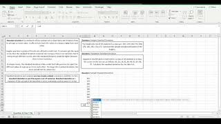 How to Calculate the Population and Sample Standard Deviation using Excel