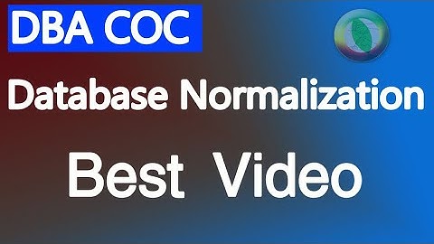 ICT COC DBA Level 3 and 4 Database Normalization best tutorial ዳታቤዝ ኖርማላይዜሽን