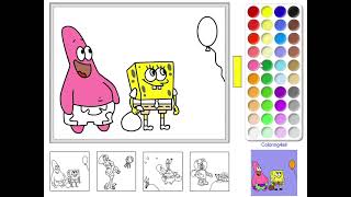 Spongebob Online Coloring Pages