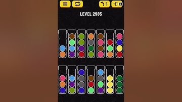 【Ball Sort Puzzle】Level.2985