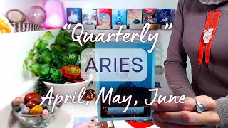 ARIES 'NEXT 3 MONTHS' April, May, June 2024: You Are Being REBORN ~ Massive Shifts Are Taking Place!