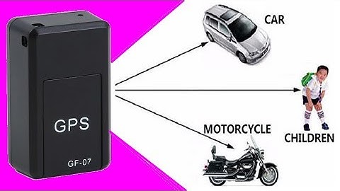 GF07 Mini GPS Car Locator Magnetic Tracker