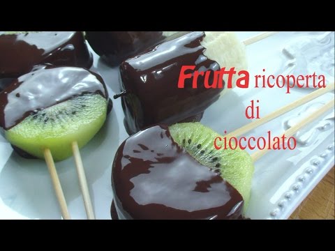 Video: Frutta Ricoperta Di Cioccolato Fai Da Te