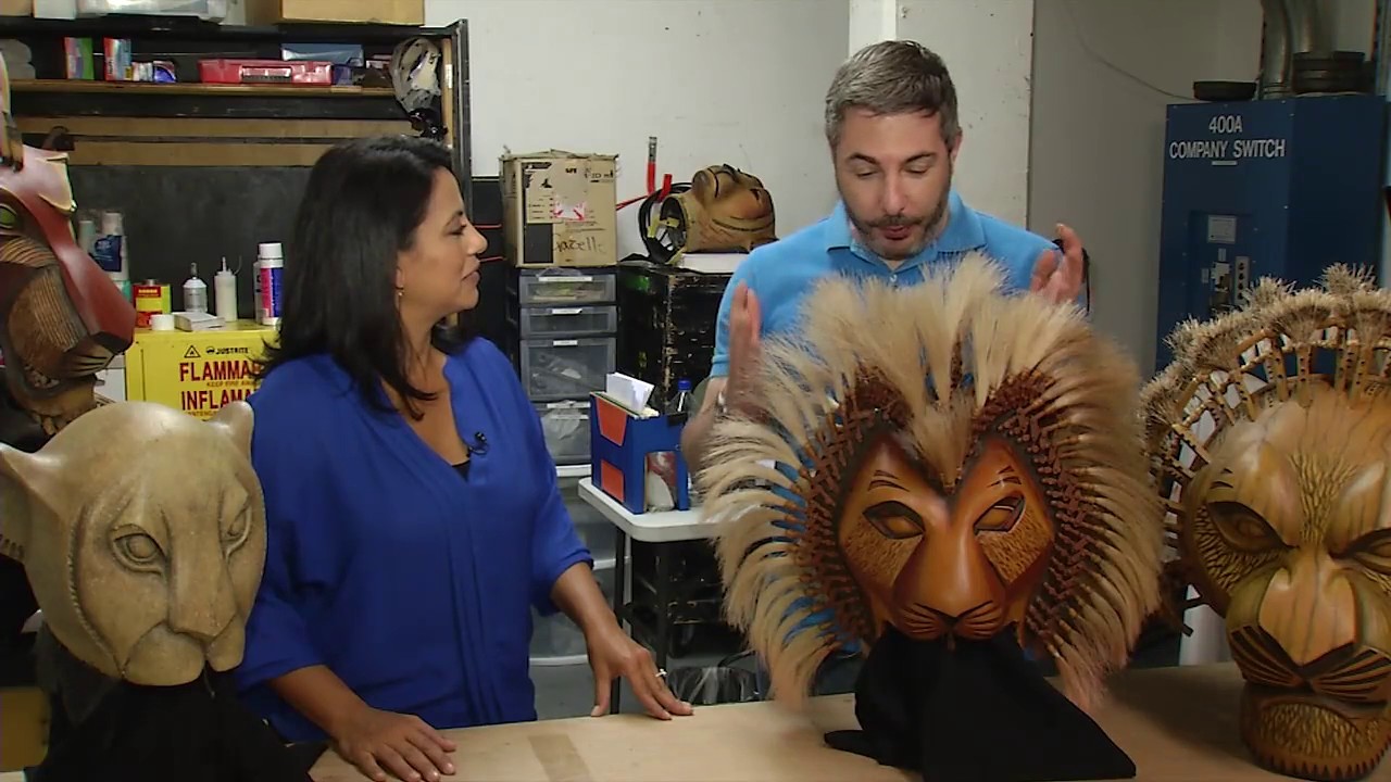 Inside The Lion King Puppet Shop with Bay Area LIFE - YouTube