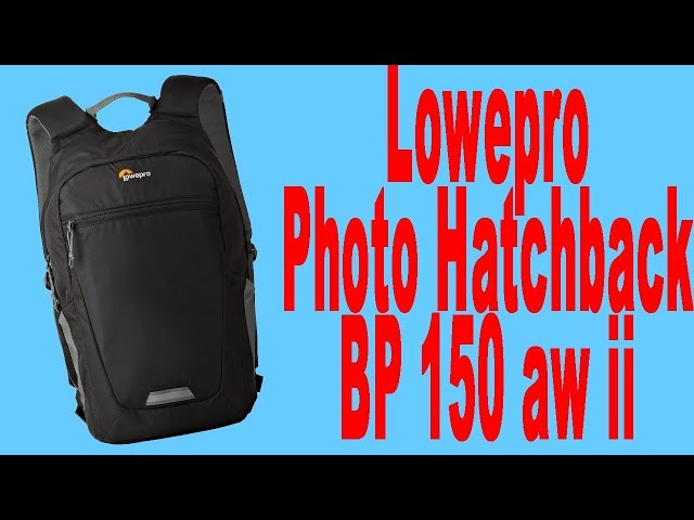 Mochila lowepro photo hatchback BP150AW II Negra - Mi Foto Pro