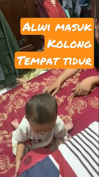 Alwi Masuk Kolong Tempat Tidur | Todler
