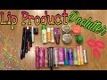 Lip Product Declutter 2017 - Lip Liners, Tinted Lip Balms, etc