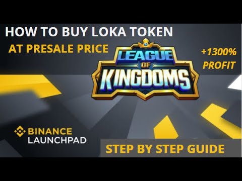 HOW TO BUY LOKA TOKEN AT PRESALE PRICE ON BINANCE Ll STEP BY STEP GUIDE 